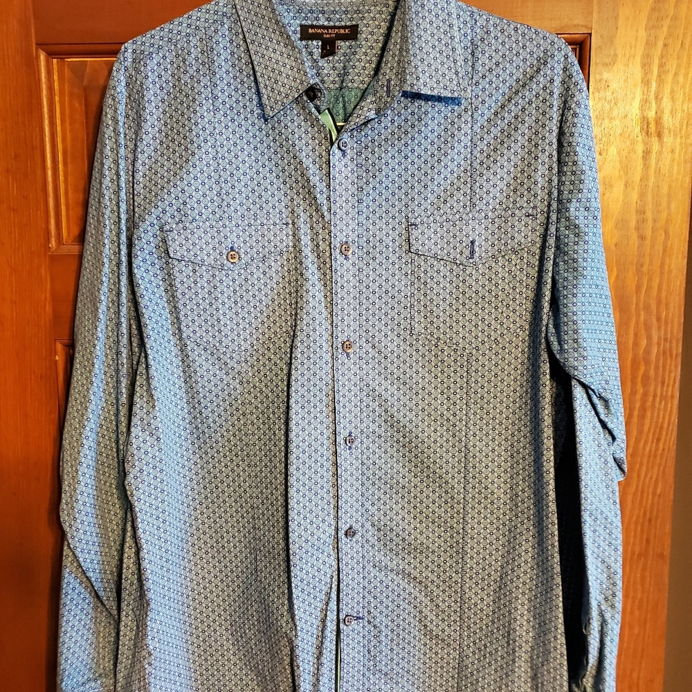 Paisley buttoned down shirt
